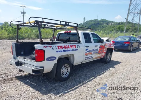 2018 Chevrolet Silverado K1500 Custom из США, поврежденный, VIN 1GCVKPEC1JZ203519